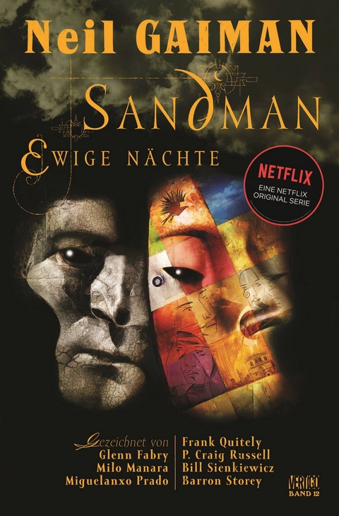 Sandman - Der Comic zur Netflix-Serie - Neil Gaiman, Milo Manara, Frank Quitely, Glenn Fabry, Bill Sienkiewicz, Barron Storey, Miguelanxo Prado, P. Craig Russell