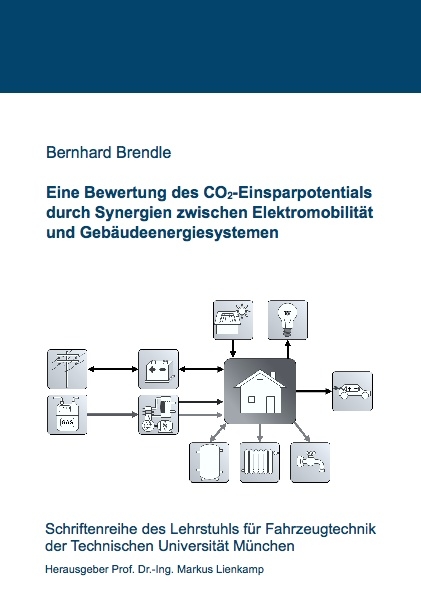 Eine Bewertung des CO2-Einsparpotentials durch Synergien zwischen Elektromobilit&auml;t und Geb&auml;udeenergiesystemen - Bernhard Brendle