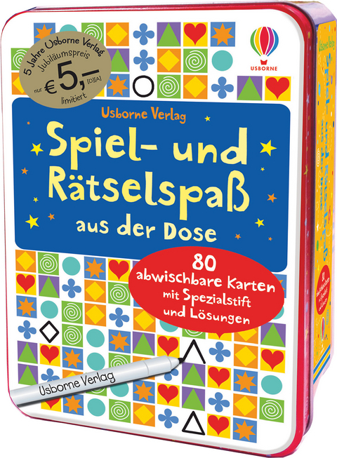 Spiel- und R&auml;tselspa&szlig; aus der Dose (Kinderspiel) - Phil Clarke
