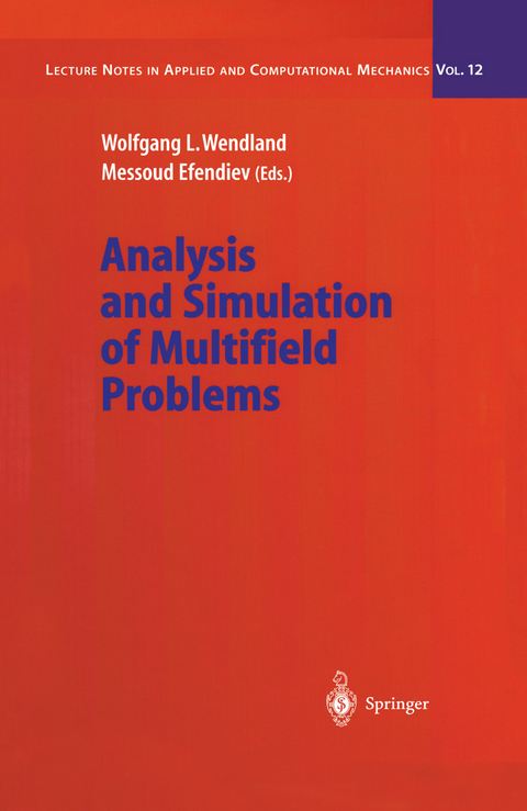 Analysis and Simulation of Multifield Problems - 