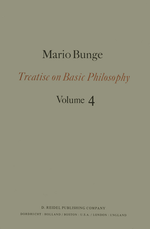 Treatise on Basic Philosophy - M. Bunge