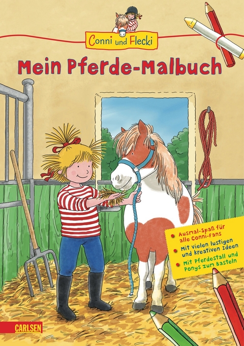 Conni und Flecki: Conni und Flecki: Mein Pferde-Malbuch - Hanna S&ouml;rensen