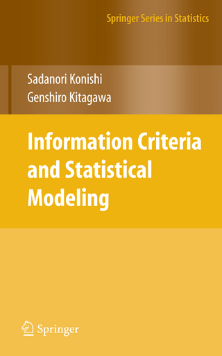 Information Criteria and Statistical Modeling