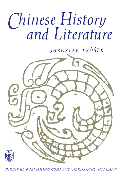Chinese History and Literature - J. Prusek