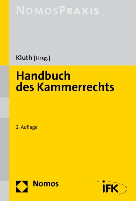 Handbuch des Kammerrechts - 