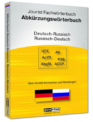 Jourist Abkürzungswörterbuch Russisch-Deutsch, Deutsch-Russisch