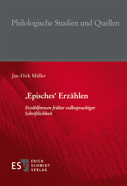 'Episches' Erz&auml;hlen - Jan-Dirk M&uuml;ller