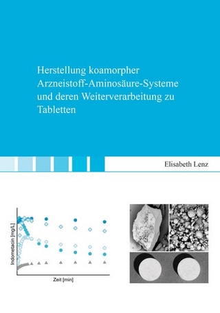 Herstellung koamorpher Arzneistoff-Aminosäure-Systeme und deren Weiterverarbeitung zu Tabletten