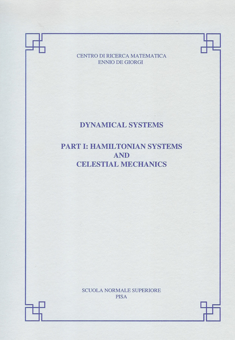 Dynamical systems - 