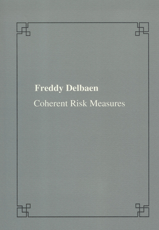 Coherent risk measures