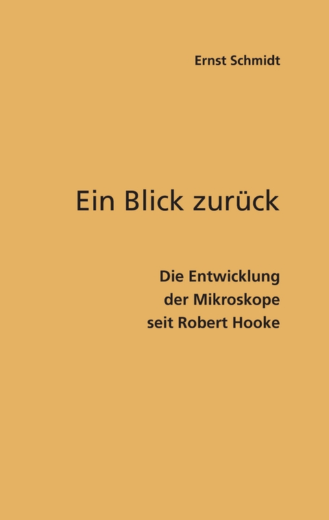 Ein Blick zur&uuml;ck - Ernst Schmidt