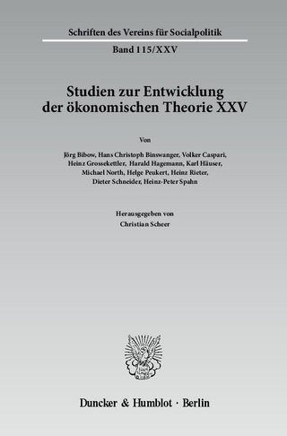 Die deutschsprachige Wirtschaftswissenschaft in den ersten Jahrzehnten nach 1945.