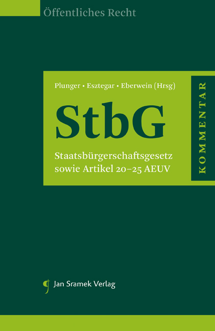 Kommentar zum Staatsb&uuml;rgerschaftsgesetz - 