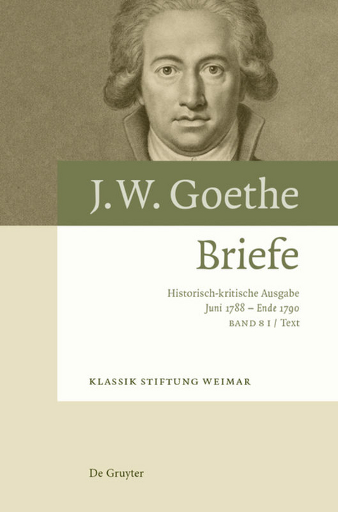 Briefe 20. Juni 1788 &ndash; Ende 1790 - 