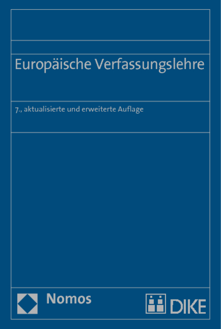 Europ&auml;ische Verfassungslehre - Peter H&auml;berle