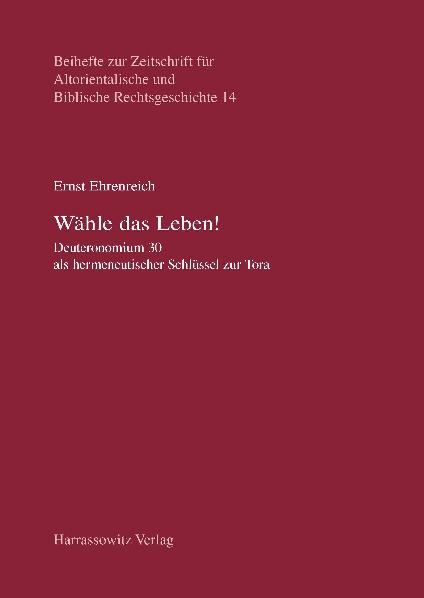 W&auml;hle das Leben! - Ernst Ehrenreich