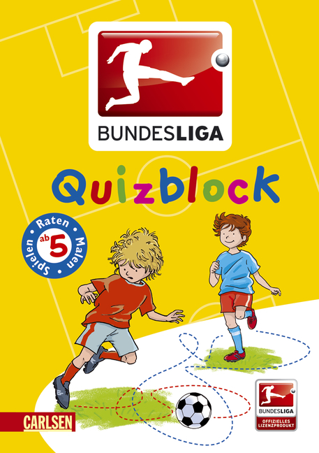 BUNDESLIGA Quizblock ab 5 Jahren - Lutz W&ouml;ckener