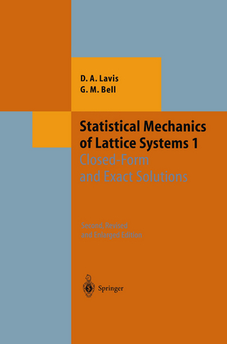 Statistical Mechanics of Lattice Systems