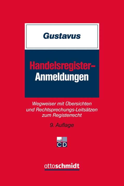 Handelsregister-Anmeldungen - Eckhart Gustavus, Walter B&ouml;hringer, Robin Melchior