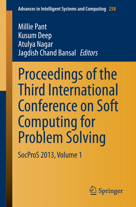 Proceedings of the Third International Conference on Soft Computing for Problem Solving - 
