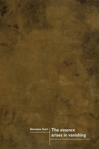 Giovanna Sarti: The essence arises in vanishing