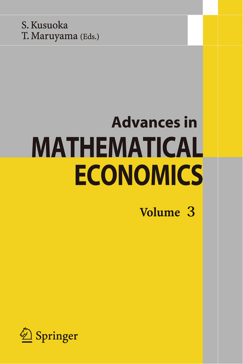 Advances in Mathematical Economics - Charles Castaing