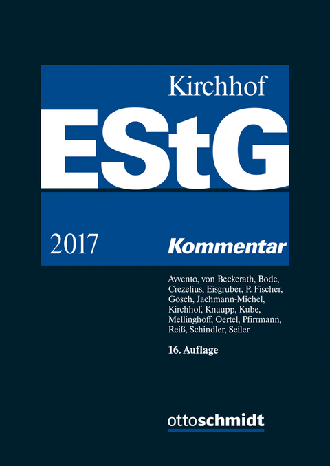 Einkommensteuergesetz (EStG) - 