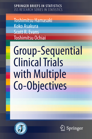 Group-Sequential Clinical Trials with Multiple Co-Objectives