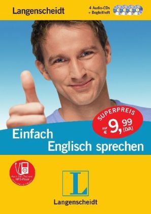 Langenscheidt Einfach Englisch sprechen - 4 Audio-CDs mit Begleitheft
