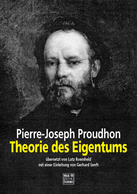 Theorie des Eigentums - Pierre Joseph Proudhon