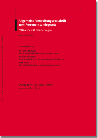 Allgemeine Verwaltungsvorschrift zum Personenstandsgesetz