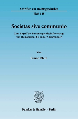 Societas sive communio.