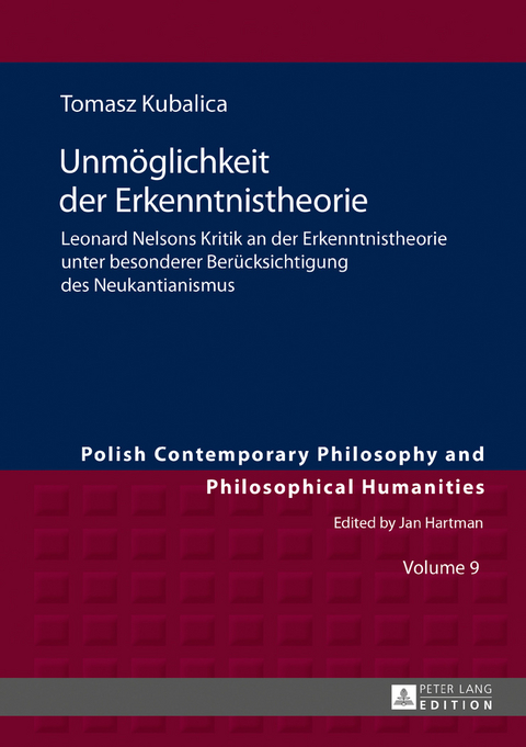Unmoeglichkeit der Erkenntnistheorie - Tomasz Kubalica