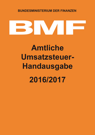 Amtliche Umsatzsteuer-Handausgabe 2016/2017