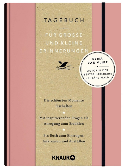 Elma van Vliet Tagebuch f&uuml;r gro&szlig;e und kleine Erinnerungen - Elma van Vliet