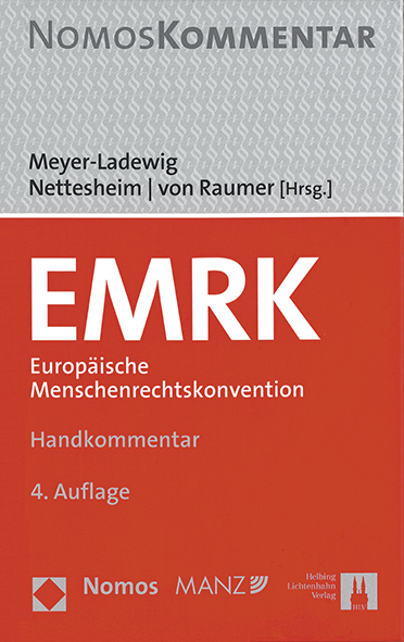 EMRK - Europ&auml;ische Menschenrechtskonvention - 