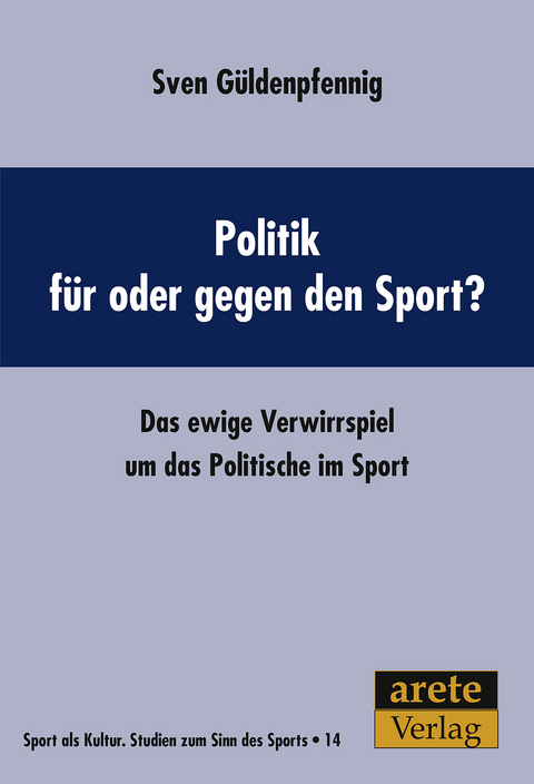 Politik f&uuml;r oder gegen den Sport? - Sven G&uuml;ldenpfennig