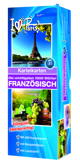 Karteikarten Die wichtigsten 1000 Wörter Französisch (A1)