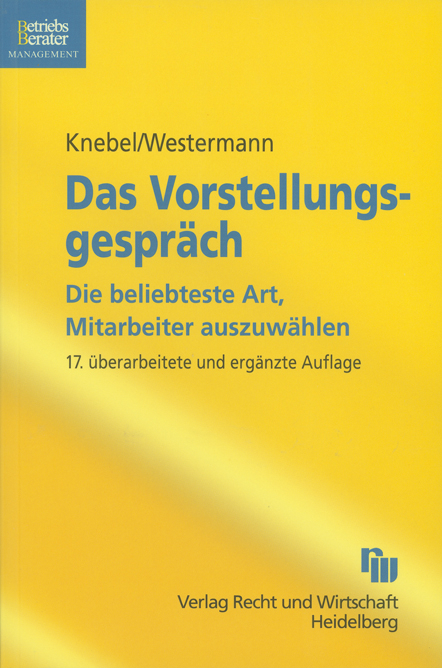 Das Vorstellungsgespr&auml;ch - Heinz Knebel, Fritz Westermann