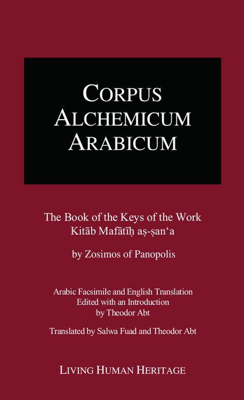 CALA III. The Book of the Keys of the Work. -  Zosimos of Panopolis