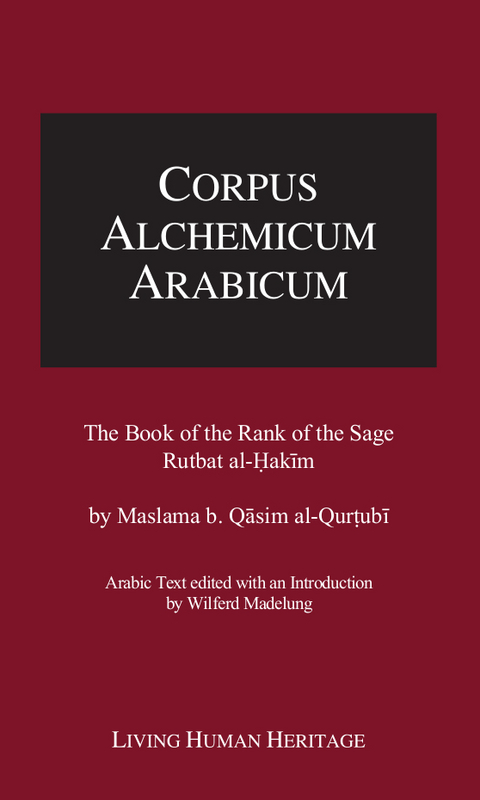 CALA IV. The Book of the Rank of the Sage. -  Maslama b. Qasim al-Qurtubi