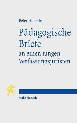 Pädagogische Briefe an einen jungen Verfassungsjuristen