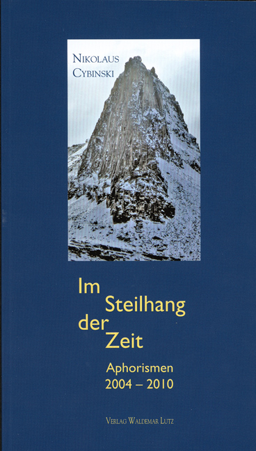 Im Steilhang der Zeit - Nikolaus Cybinski