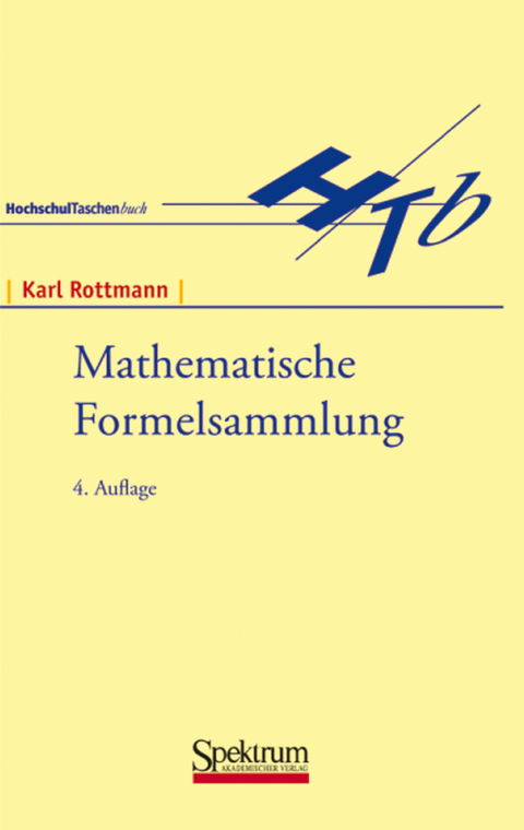 Mathematische Formelsammlung - Karl Rottmann