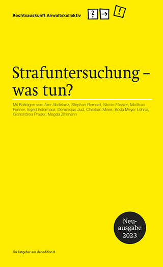 Strafuntersuchung was tun?