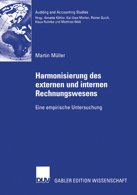 Harmonisierung des externen und internen Rechnungswesens - Martin M&uuml;ller