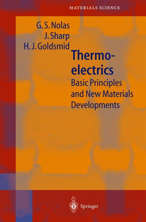 Thermoelectrics - G.S. Nolas, J. Sharp, J. Goldsmid