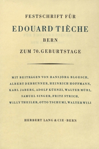 Festschrift für Edouard Tieche