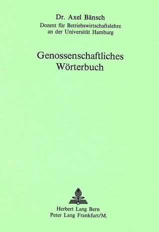 Genossenschaftliches Wörterbuch