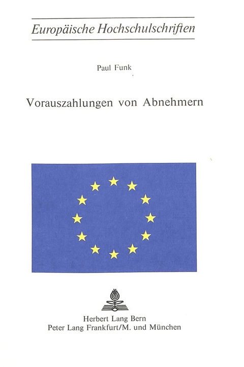 Vorauszahlungen von Abnehmern - Paul Funk